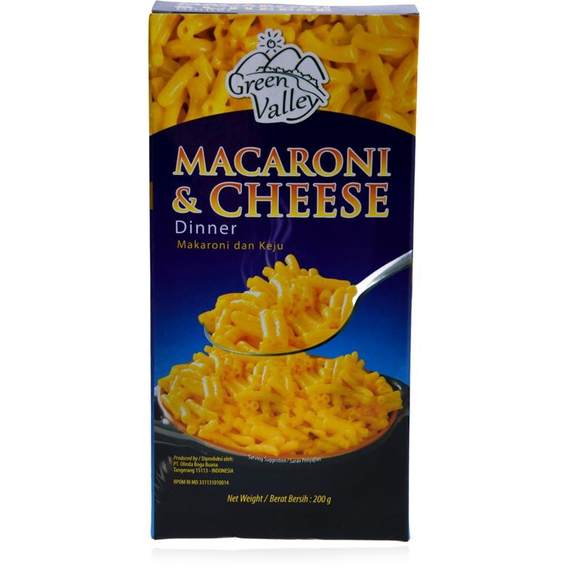 

Green Valley Makaroni & Keju 200g