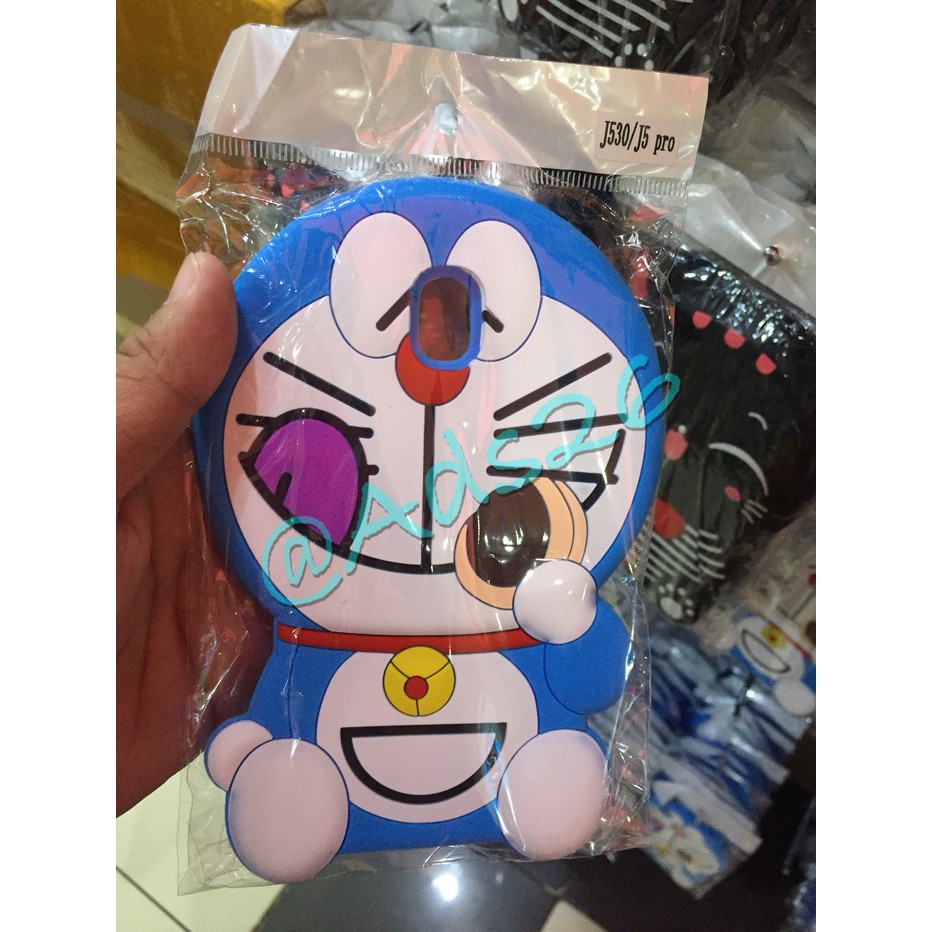 Case 4D Doraemon Samsung Galaxy J5 Pro 2017/Karakter/Soft/3D/Dorayaki