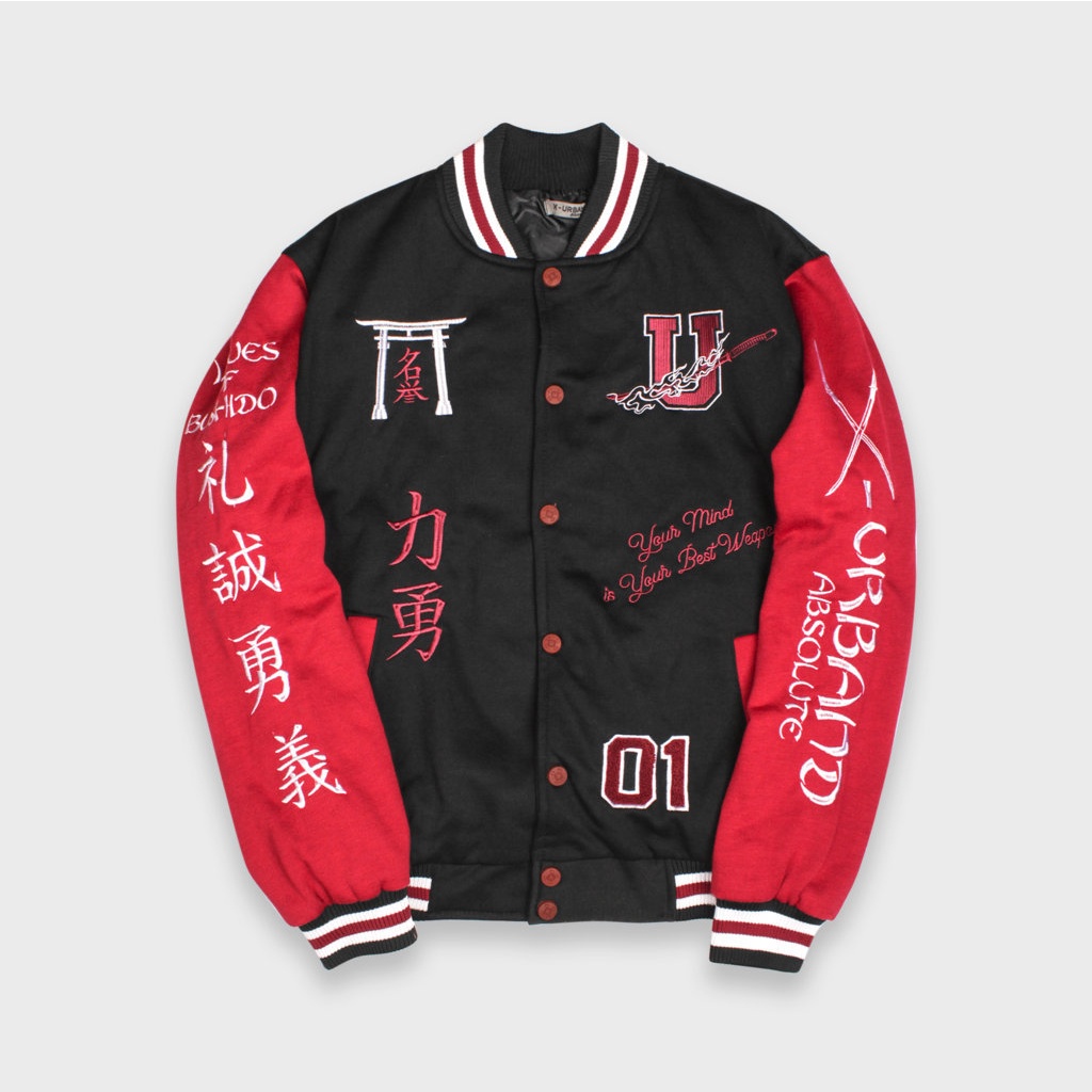 Dhozen  Jaket Varsity Unisex High Quality Baseball A216