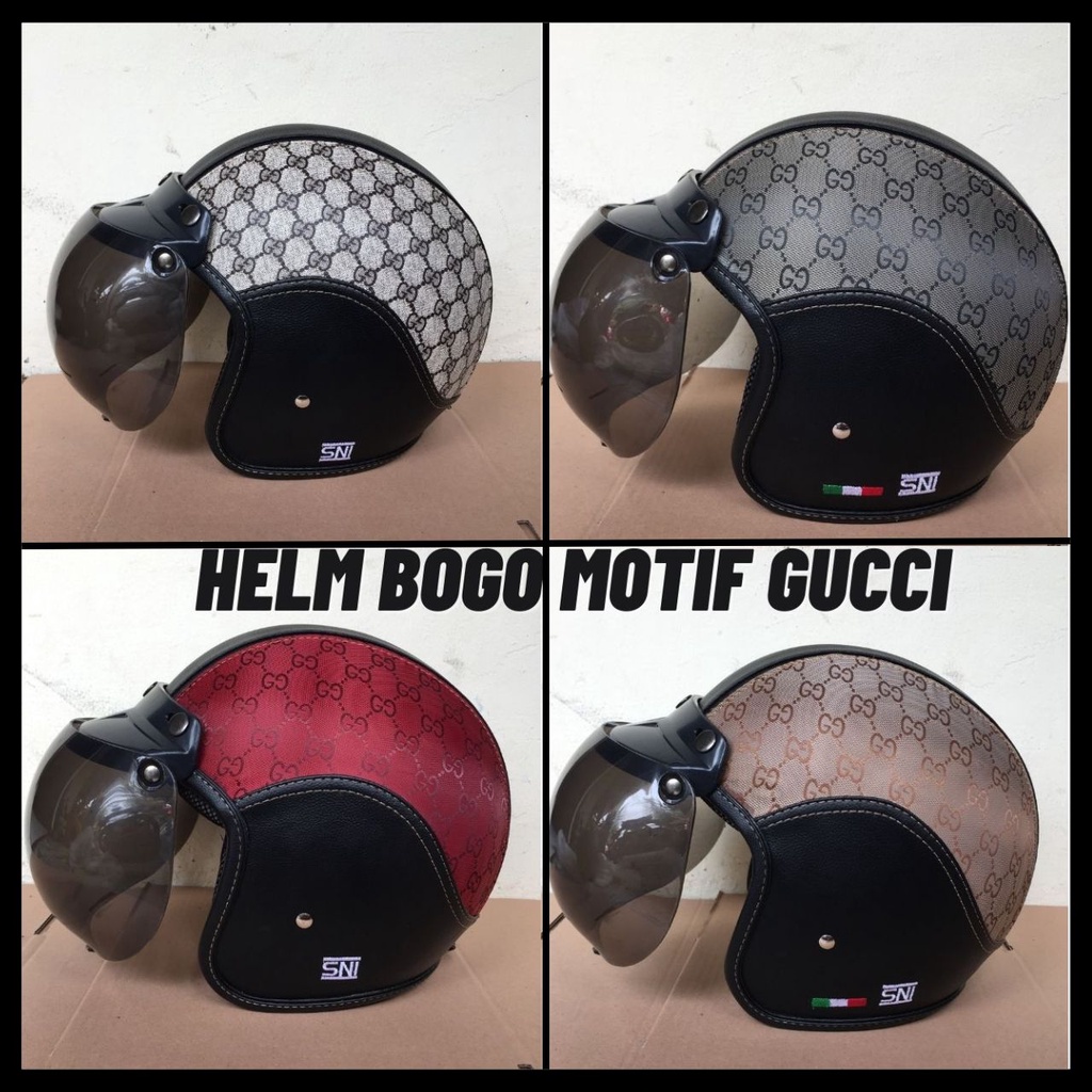 helm bogo motif gucci helm bogo wanita dewasa helm bogo wanita sni helem bogo kulit