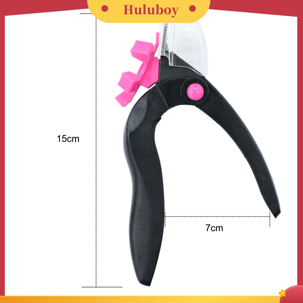 Huluboy Huluboy♡ Gunting Kuku Palsu Desain Ergonomis Anti Oksidasi Untuk Salon