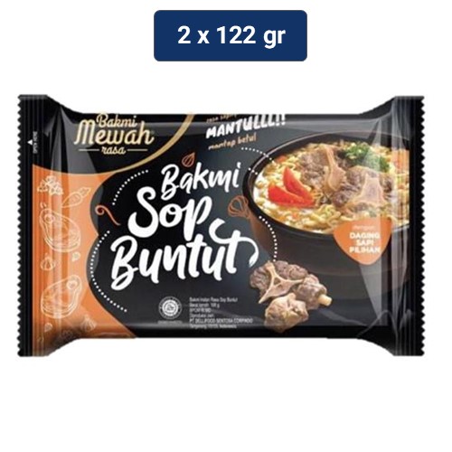 Bakmi Mewah Sop Buntut 122 Gr x 2 Pcs | Shopee Indonesia