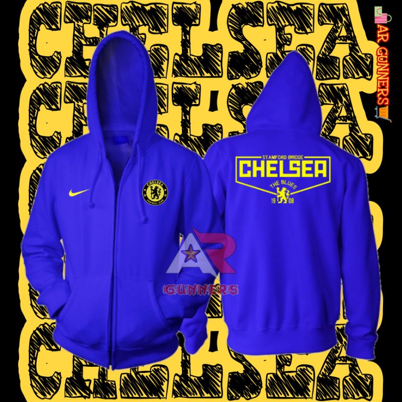 JAKET KATUN CHELSEA FC JAKET CHELSEA TERBARU