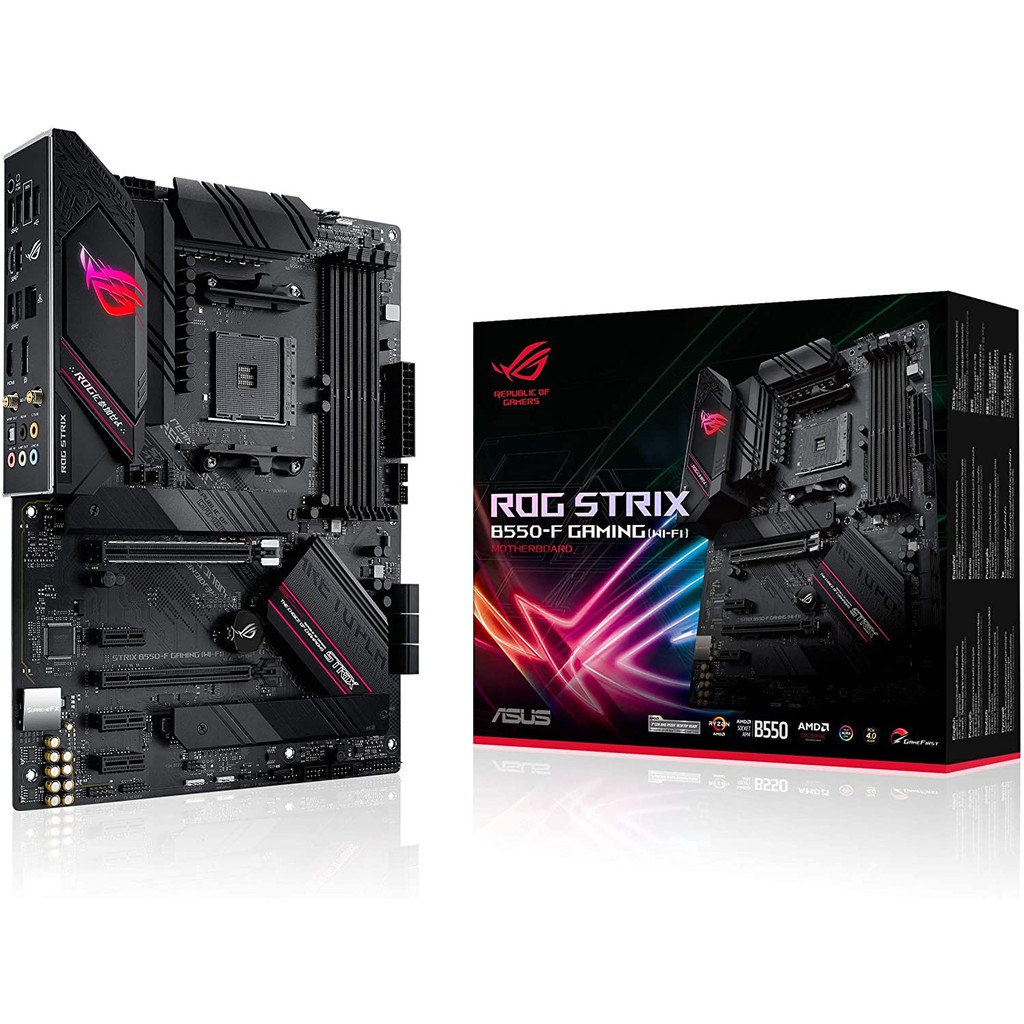 ASUS ROG STRIX B550-F GAMING WiFI (AMD B550,AM4,DDR4) AMD AM4 Gen 3rd