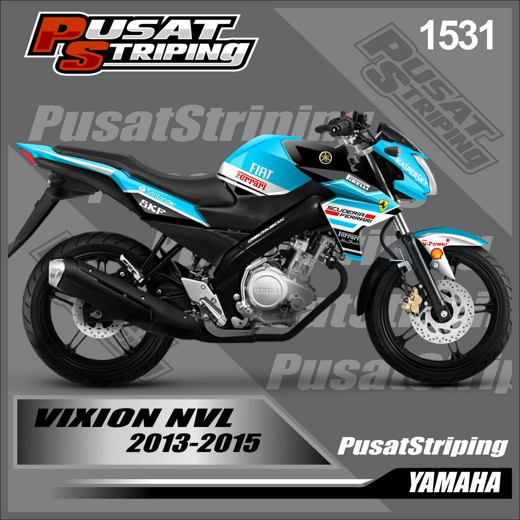 COD STIKER Anti Luntur Decal Vixion NVL 2013-2015 Full Body Stiker Motor Vixion NVL Full Body Keren 