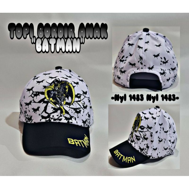 Topi Avengers/topi snapback anak laki laki Marvel