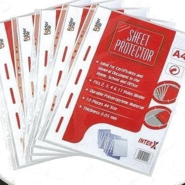 

Ready Favorit PP Pocket | Sheets Protector A4 / F4 Per Pack