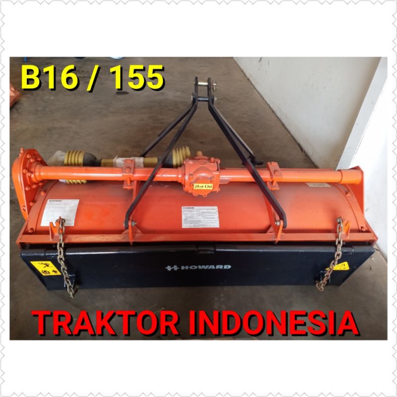 Rotavator Lebar B 16 Merk Howard Untuk Mencacah Dan Menghaluskan Tanah Murah Shopee Indonesia