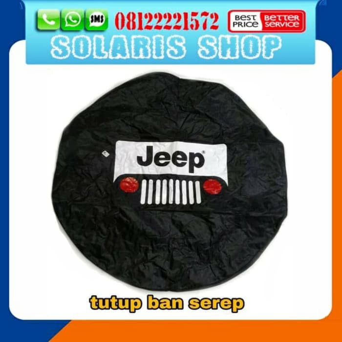 Sarung ban serep mobil jeep cover ban serep mobil jeep 01 .......