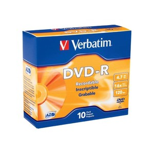 DVD R Verbatim casing isi 10ppcs