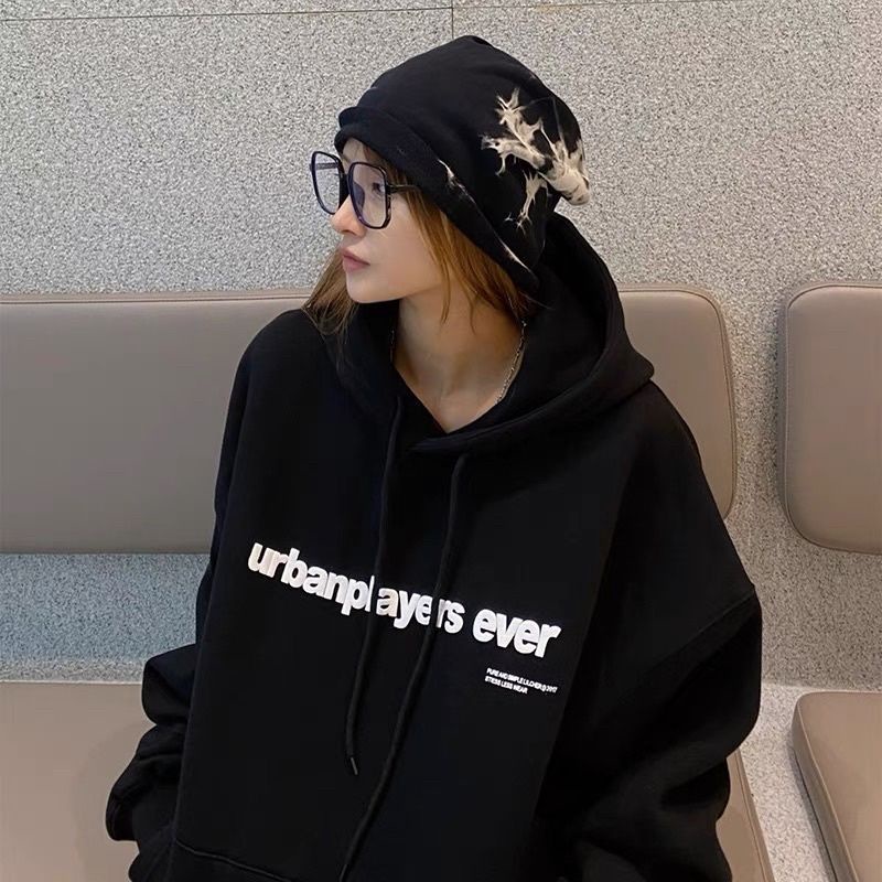 Hoodie Bigsize URBAN PLAYERS EVER Korean Style (S - 6XL) Jacket Jumper BIGSIZE S M L XL XXL XXXL 4XL 5XL 6L Jumbo Oversize Harajuku Ulzzang Style Fleece Premium Pink Fanta Benhur Hitam Grey Fuschia Fuchia