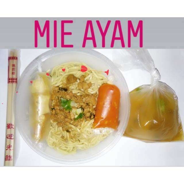 

MIE Ayam homemade