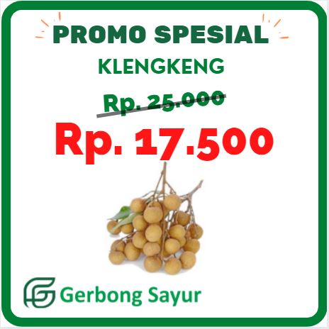 

Buah Klengkeng / Kelengkeng / Lengkeng 500 gram