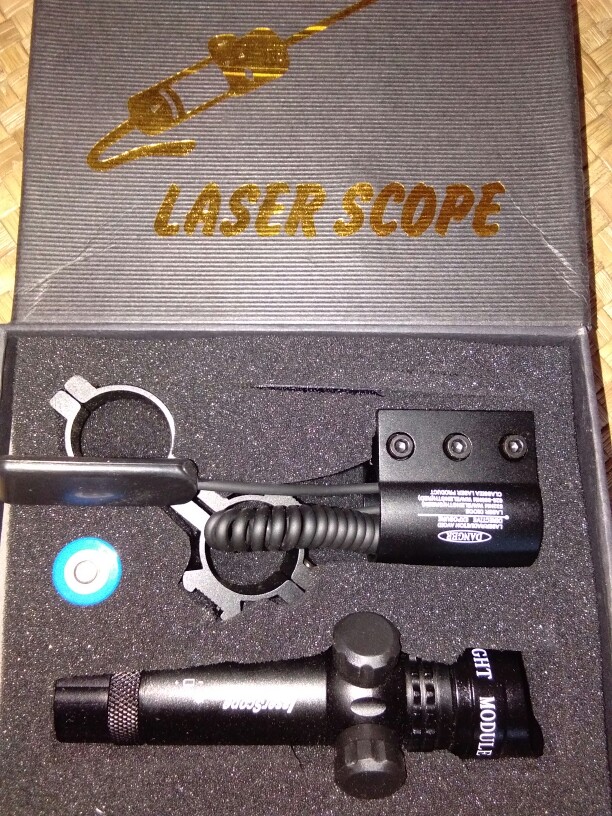 Green Dot Laser Scope (nyala Hijau)