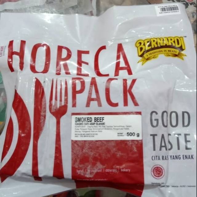 

Bernardi smoked beef horeca pack 500gr
