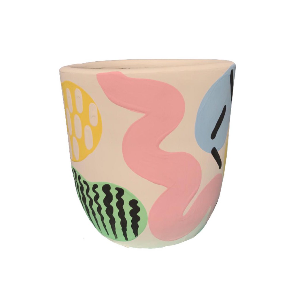 

POT LUKIS White A12 by TanemTanamArt
