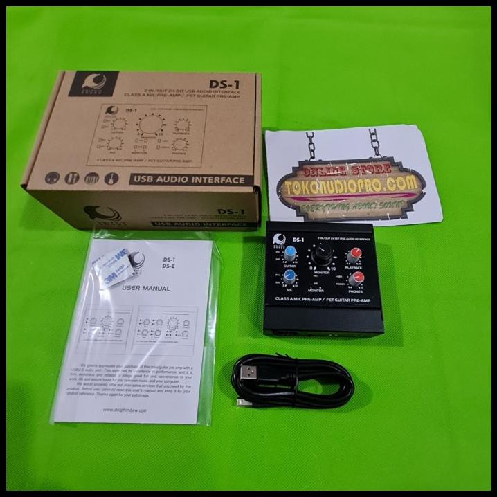 Isk / Dolphin Sound Ds1 Ds-1 Ds 1 Mixer Soundcard Usb