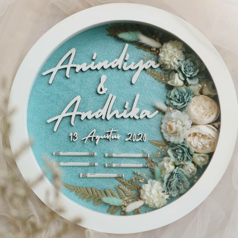 Custom Mahar  / Frame Mahar / Mahar Seserahan