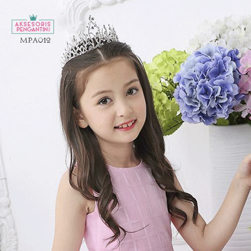 Aksesoris Mahkota Pesta Anak Modern l Crown Rambut Rambut Wanita-MPA012