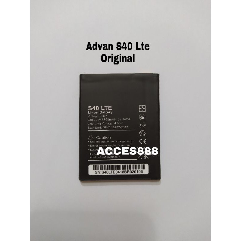 Baterai Advan S40 Lte Original