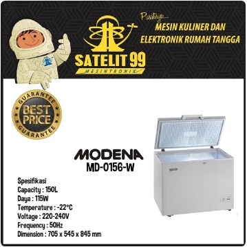 CHEST FREEZER - CONSERVA MODENA MD-0156-W