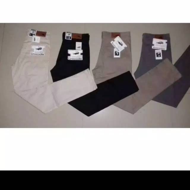 CELANA CHINO CROCODILE MODEL SLIMFIT