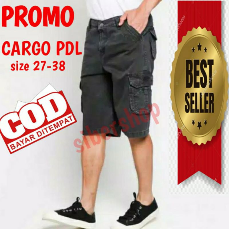 size (27‐-38)Celana pendek pria cargo kimpol chino termura yg teraris SIZE JUMBO 27--38