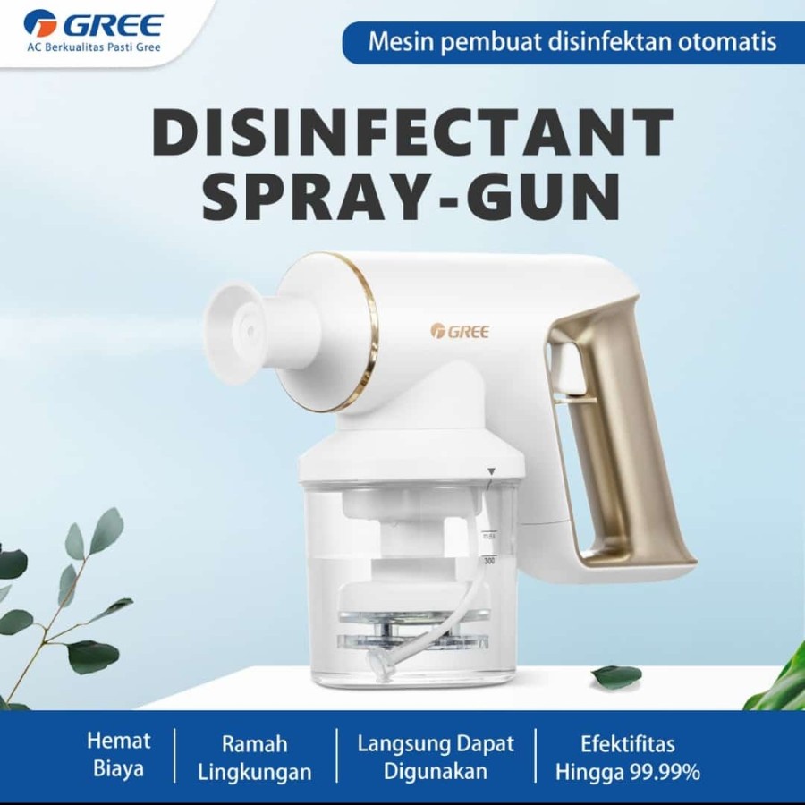 GREE Disinfectant Spray Gun GDSG-VKILLER300 Pembuat Cairan Disinfektan