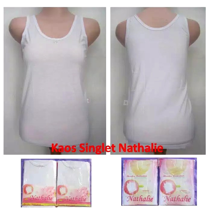 Kaos Dalam Wanita Singlet Nathalie