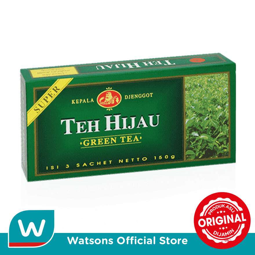 

Kepala Djenggot Teh Hijau Super 3x50g