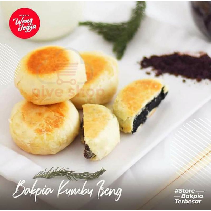 

[TERLARIS] Bakpia Wong Jogja Rasa Kumbu Ireng Isi 15 Pcs