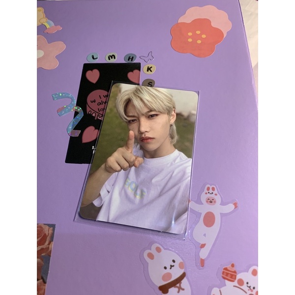 PC Photocard Stray Kids member bangchan lee know lino changbin felix ayen i.n era noeasy double side