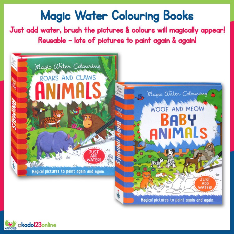 Download Magic Water Colouring Books Just Add Water Colours Will Appear Kd Shopee Indonesia