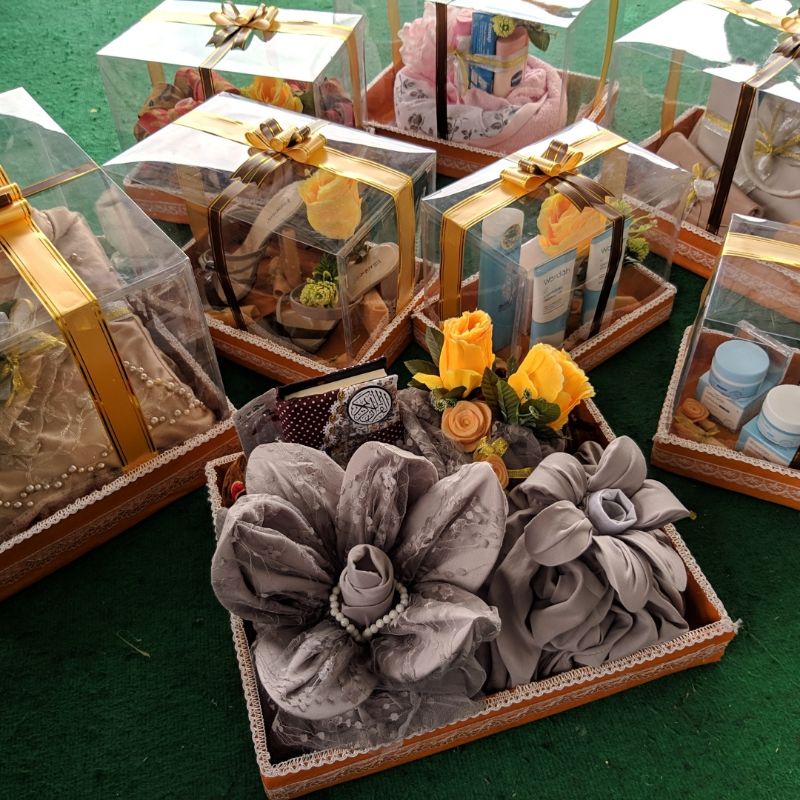 seserahan pernikahan mika Hantaran pernikahan ring box kotak cincin lamaran Frame Mahar Pernikahan p