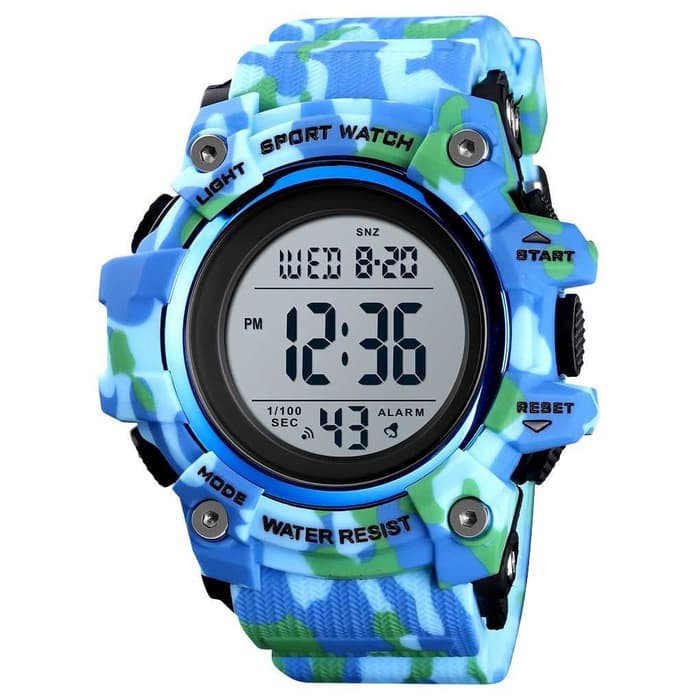 SKMEI Jam Tangan Digital Pria 1552 Biru