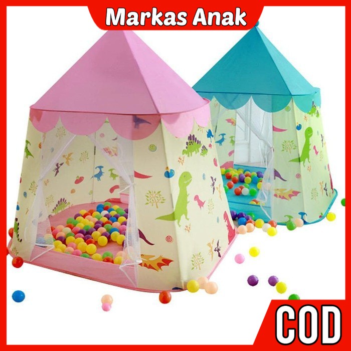 Mainan Anak Anak Umur 3 4 5 6 Tahun Olahraga Outdoor Tenda kemah Camping Kemping Rumah Bahan Poliest