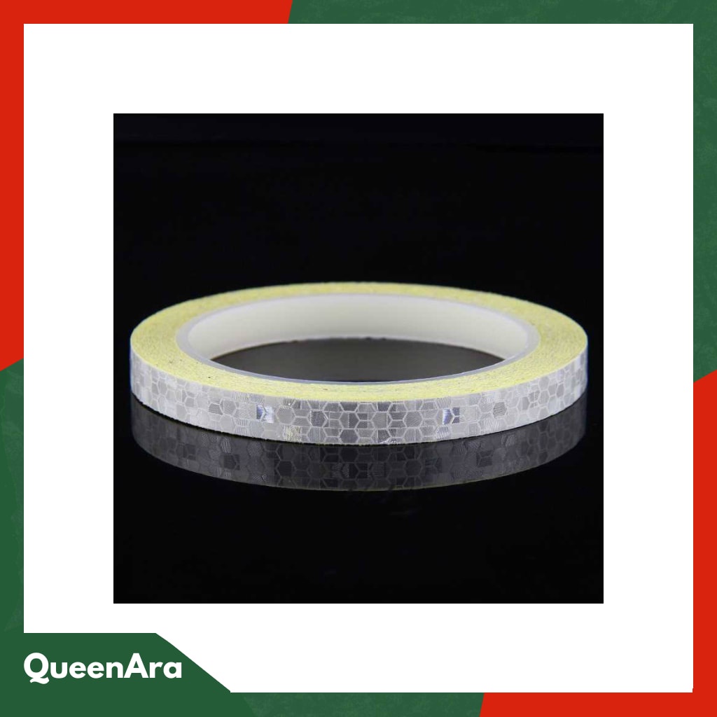 DUUTI Reflective Tape Adhesive Stiker Sepeda MTB Bike 800x1CM - MT80