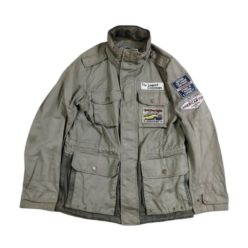 Jaket Parka Army M65 Field Jacket / Jaket Parka Military M65 Fashion Field / Parka JEEP - XL