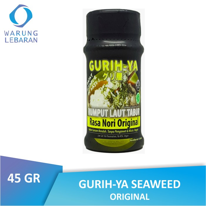

[GR01] Gurih-Ya Seaweed Seasoning Original 45 GR | Bumbu Tabur Gurih Ya