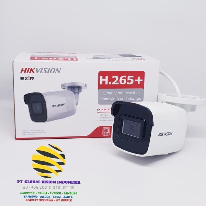 NEW IP HIKVISION 1080P DS-2CD2021G1-I / H.265+ EXIR - LENSA 4.0mm