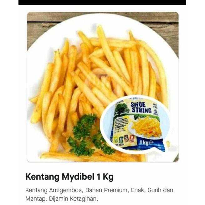 

KENTANG MYDIBEL SHOESTRING 1KG