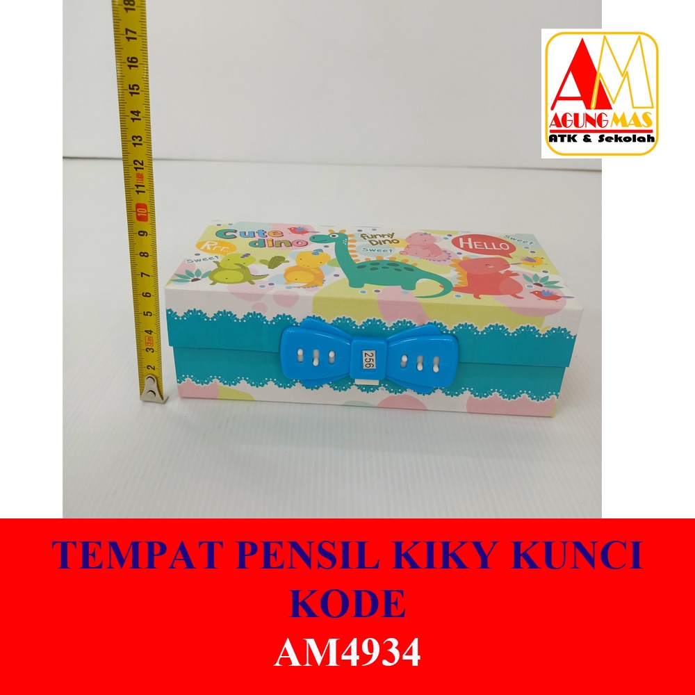TEMPAT PENSIL KIKY KUNCI KODE