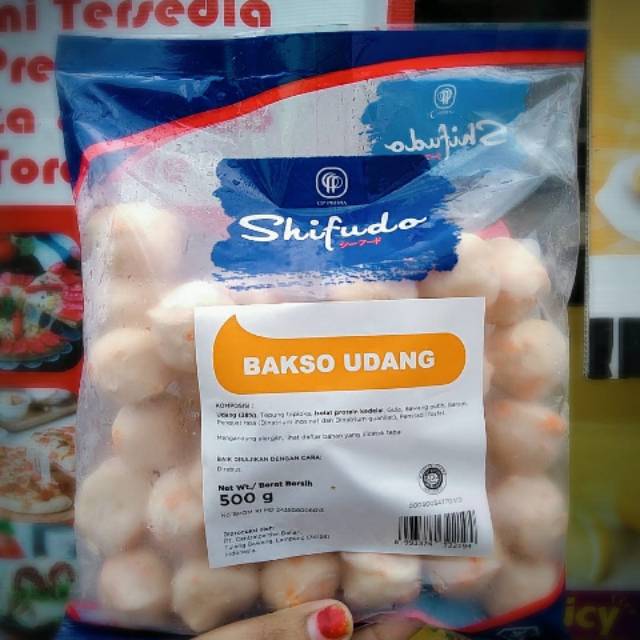 

Shifudo Bakso Udang 500gram