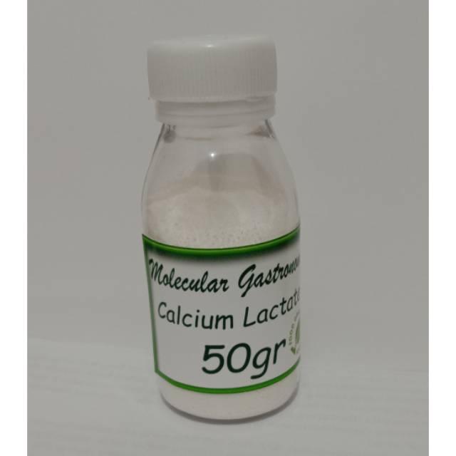 

Molecular Gastronomy Calcium Lactate -50gr- FOOD GRADE