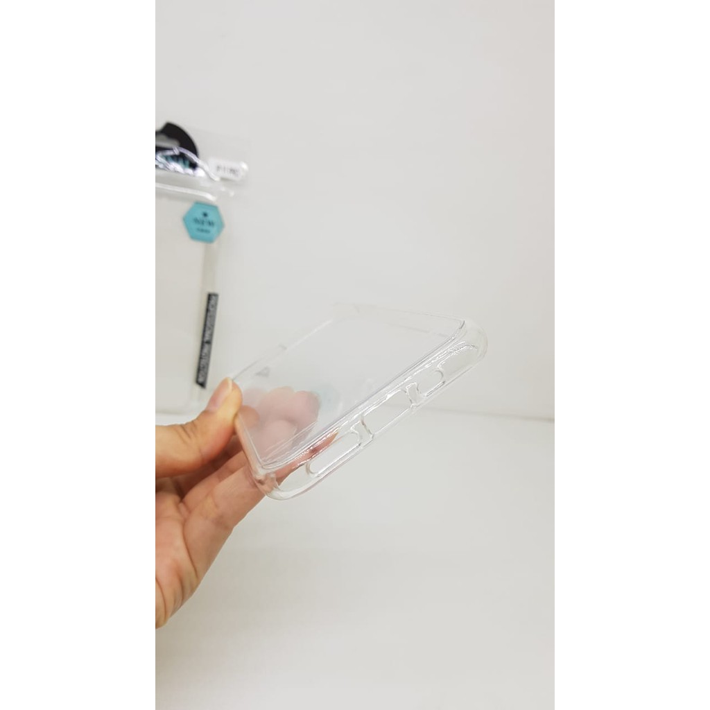Crystal Case iPhone 11 Pro 5.8 Inch Ultra Clear List Karet Anti Scratch iPhone A2215 Semi Hardcase