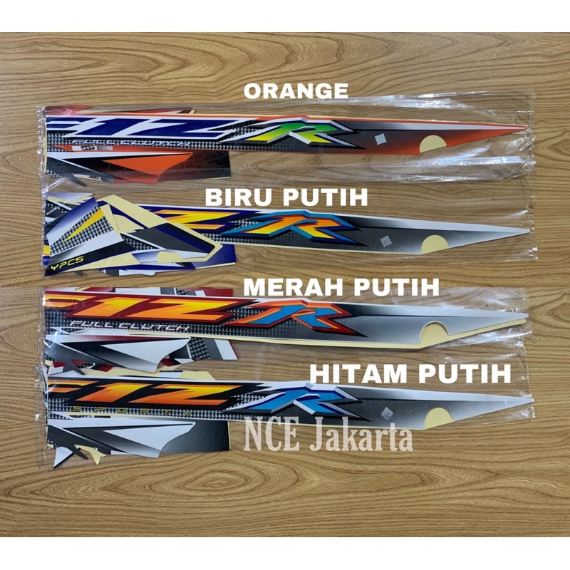 STIKER STRIPING F1ZR TAHUN 2004