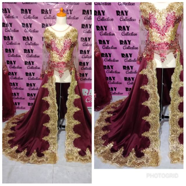 Kebaya ekor/kebaya pengantin