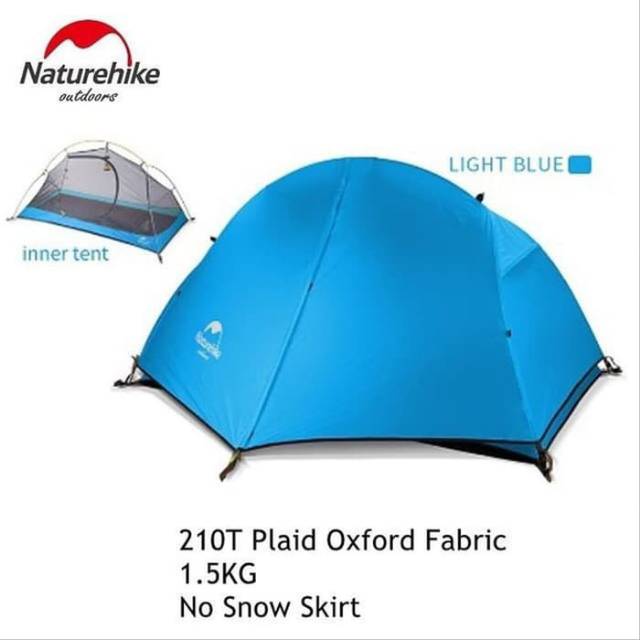 PROMO TERMURAH Tenda Naturehike cycling 1 person biru stok terbatas