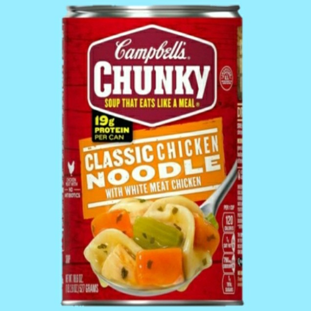 

KUALITAS TERBAIK - CAMPBELL'S CHUNKY CLASSIC CHICKEN NOODLE (527G)