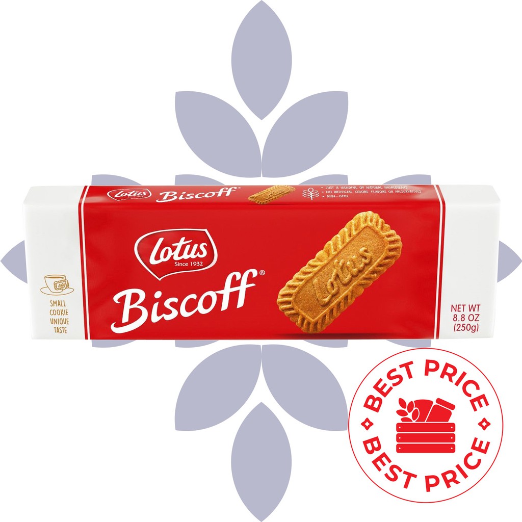 LOTUS BISCOFF BISCUIT CARAMEL (32PCS) - 250 GR